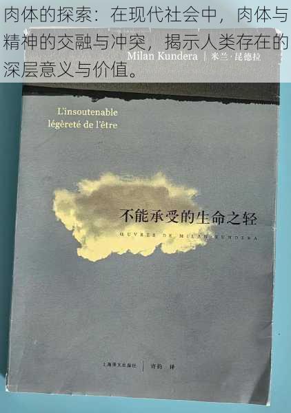 肉体的探索:在现代社会中,肉体与精神的交融与冲突,揭示人类存在的深层意义与价值。