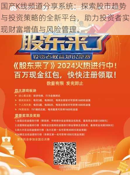 国产K线频道分享系统:探索股市趋势与投资策略的全新平台,助力投资者实现财富增值与风险管理。