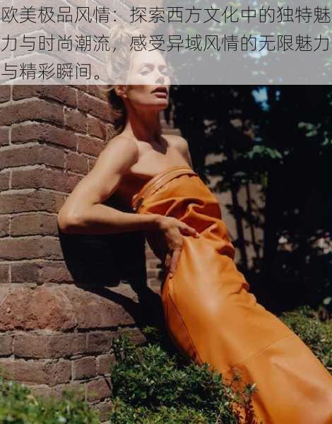 欧美极品风情:探索西方文化中的独特魅力与时尚潮流,感受异域风情的无限魅力与精彩瞬间。