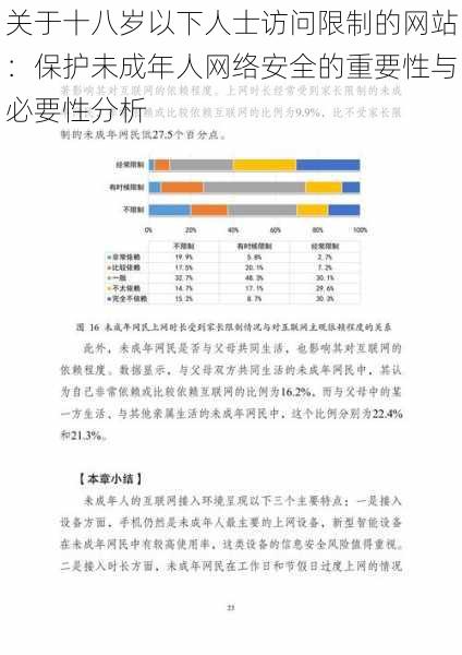 关于十八岁以下人士访问限制的网站:保护未成年人网络安全的重要性与必要性分析