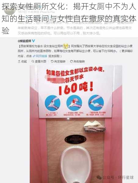 探索女性厕所文化:揭开女厕中不为人知的生活瞬间与女性自在撒尿的真实体验