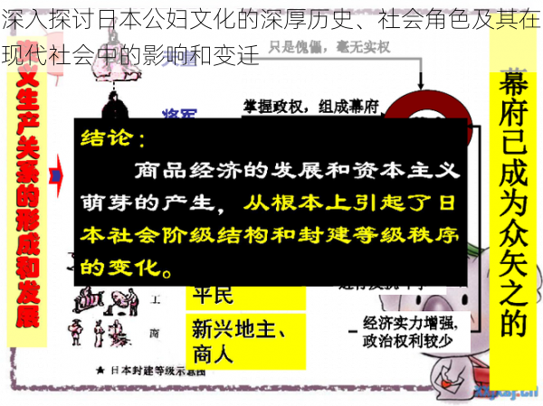 深入探讨日本公妇文化的深厚历史、社会角色及其在现代社会中的影响和变迁
