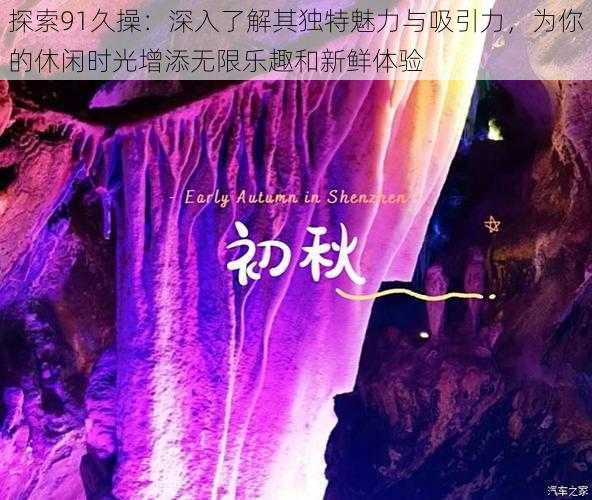 探索91久操:深入了解其独特魅力与吸引力,为你的休闲时光增添无限乐趣和新鲜体验