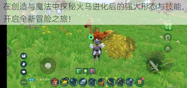 在创造与魔法中探秘火马进化后的强大形态与技能,开启全新冒险之旅!