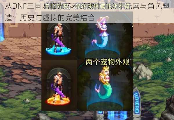 从DNF三国龙临光环看游戏中的文化元素与角色塑造:历史与虚拟的完美结合