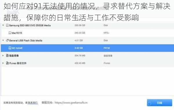 如何应对91无法使用的情况,寻求替代方案与解决措施,保障你的日常生活与工作不受影响