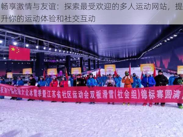 畅享激情与友谊：探索最受欢迎的多人运动网站，提升你的运动体验和社交互动