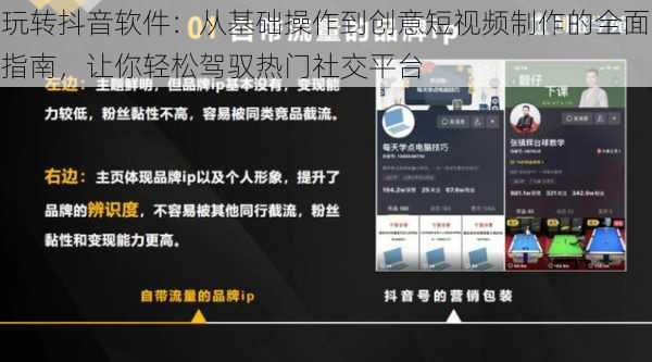 玩转抖音软件：从基础操作到创意短视频制作的全面指南，让你轻松驾驭热门社交平台