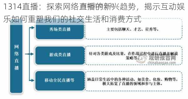 1314直播：探索网络直播的新兴趋势，揭示互动娱乐如何重塑我们的社交生活和消费方式