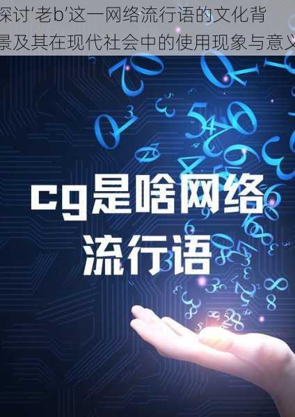 探讨‘老b’这一网络流行语的文化背景及其在现代社会中的使用现象与意义