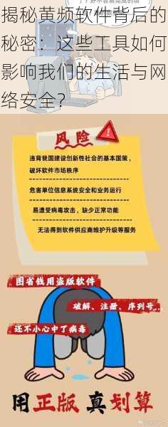 揭秘黄频软件背后的秘密：这些工具如何影响我们的生活与网络安全？