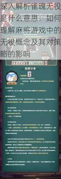 深入解析雀魂无役是什么意思:如何理解麻将游戏中的无役概念及其对策略的影响