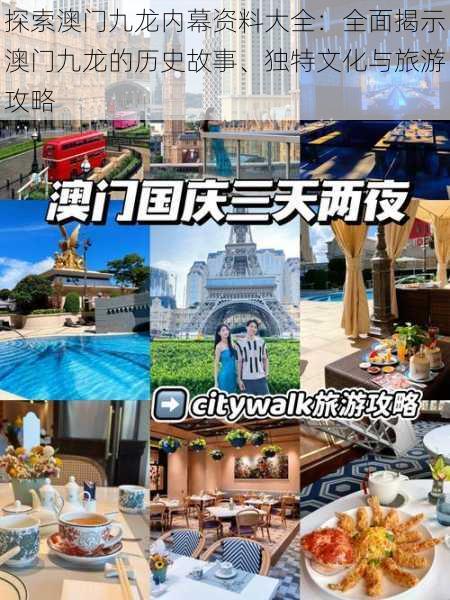 探索澳门九龙内幕资料大全:全面揭示澳门九龙的历史故事、独特文化与旅游攻略