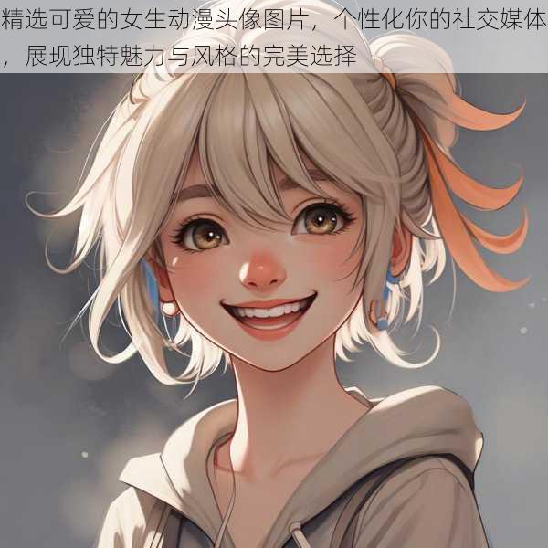 精选可爱的女生动漫头像图片,个性化你的社交媒体,展现独特魅力与风格的完美选择