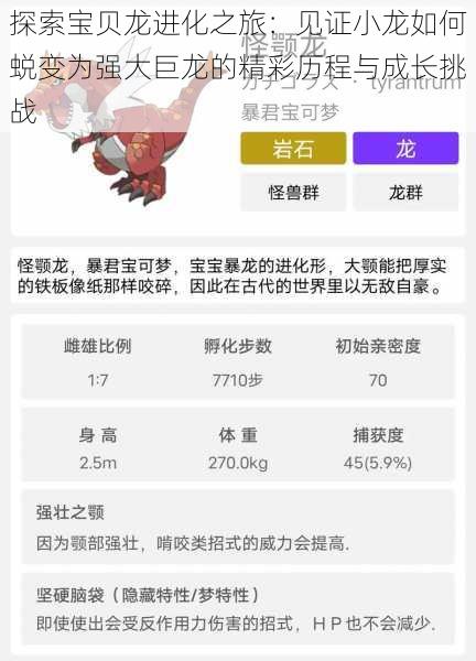 探索宝贝龙进化之旅:见证小龙如何蜕变为强大巨龙的精彩历程与成长挑战