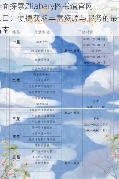 全面探索Zliabary图书馆官网入口：便捷获取丰富资源与服务的最佳指南