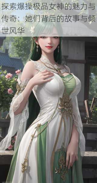 探索爆操极品女神的魅力与传奇:她们背后的故事与倾世风华