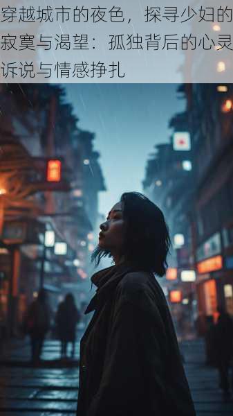 穿越城市的夜色,探寻少妇的寂寞与渴望:孤独背后的心灵诉说与情感挣扎