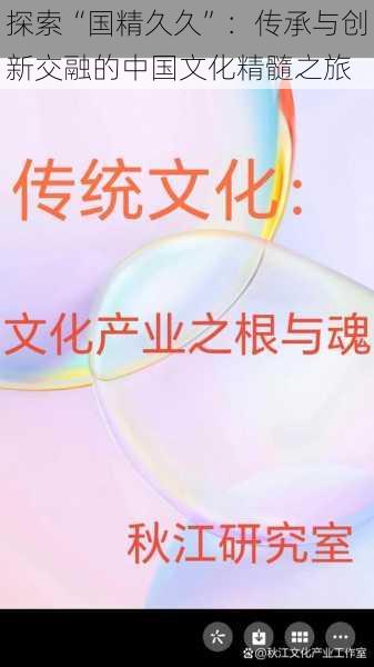 探索“国精久久”:传承与创新交融的中国文化精髓之旅