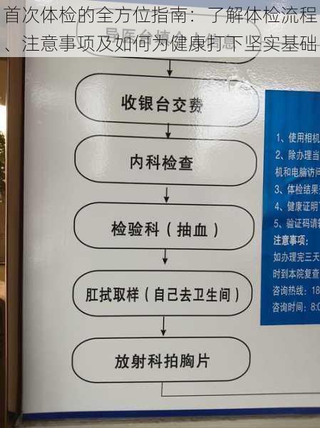 首次体检的全方位指南：了解体检流程、注意事项及如何为健康打下坚实基础