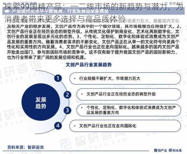 探索99国精产品:一二线市场的新趋势与潜力,为消费者带来更多选择与高品质体验
