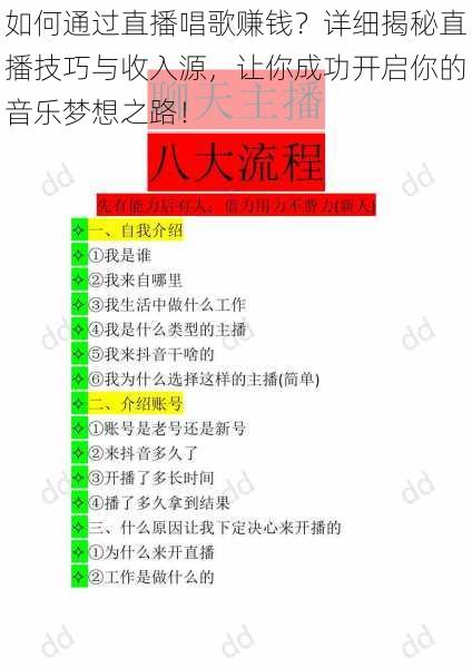 如何通过直播唱歌赚钱?详细揭秘直播技巧与收入源,让你成功开启你的音乐梦想之路!