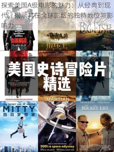 探索美国A级电影的魅力：从经典到现代，揭示其在全球影坛的独特地位与影响力