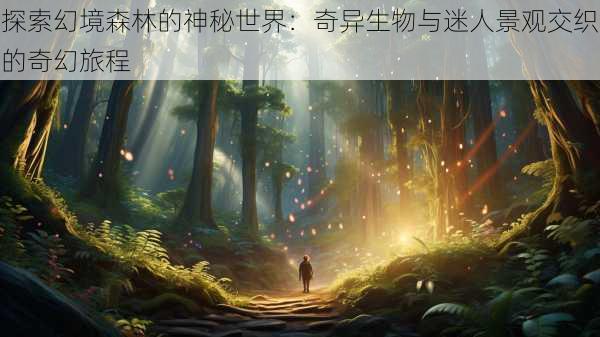 探索幻境森林的神秘世界:奇异生物与迷人景观交织的奇幻旅程