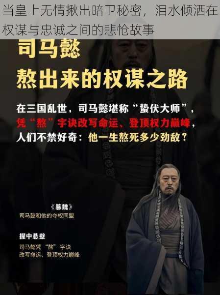 当皇上无情揪出暗卫秘密,泪水倾洒在权谋与忠诚之间的悲怆故事