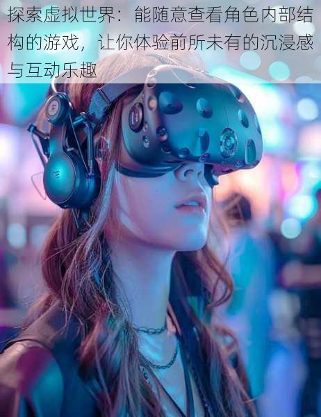 探索虚拟世界：能随意查看角色内部结构的游戏，让你体验前所未有的沉浸感与互动乐趣