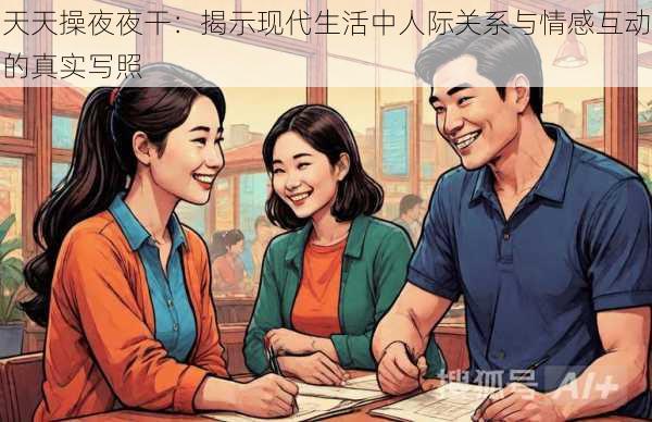 天天操夜夜干:揭示现代生活中人际关系与情感互动的真实写照