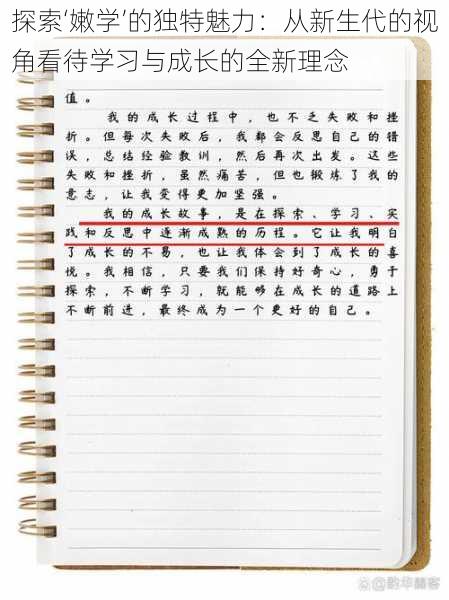 探索‘嫩学’的独特魅力:从新生代的视角看待学习与成长的全新理念