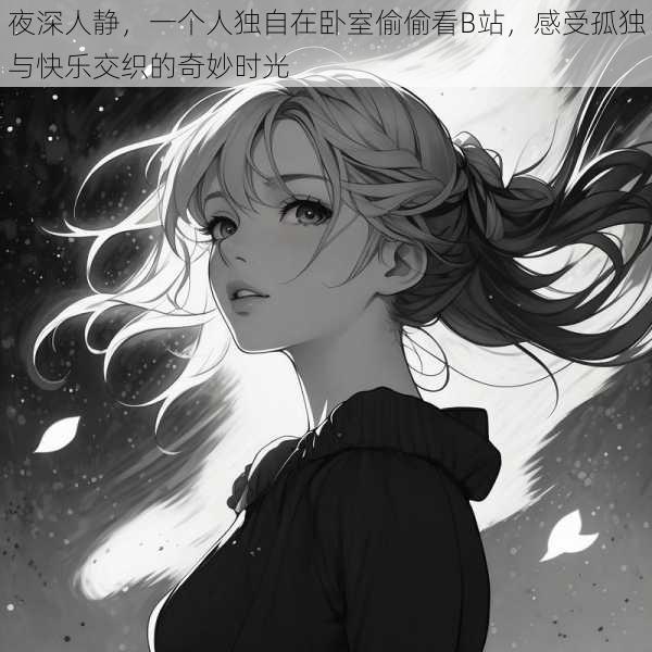 夜深人静,一个人独自在卧室偷偷看B站,感受孤独与快乐交织的奇妙时光