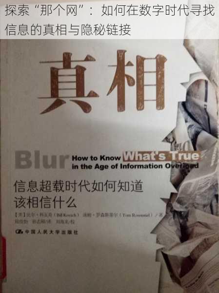 探索“那个网”:如何在数字时代寻找信息的真相与隐秘链接
