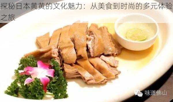 探秘日本黄黄的文化魅力：从美食到时尚的多元体验之旅