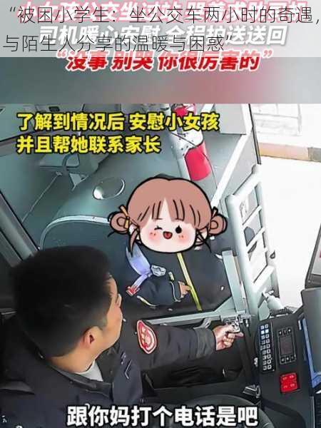 “被困小学生:坐公交车两小时的奇遇,与陌生人分享的温暖与困惑”