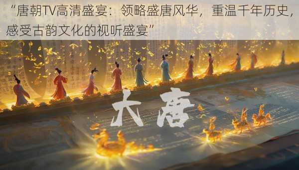 “唐朝TV高清盛宴:领略盛唐风华,重温千年历史,感受古韵文化的视听盛宴”