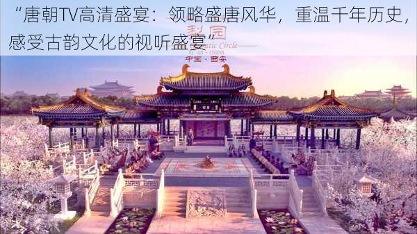 “唐朝TV高清盛宴:领略盛唐风华,重温千年历史,感受古韵文化的视听盛宴”