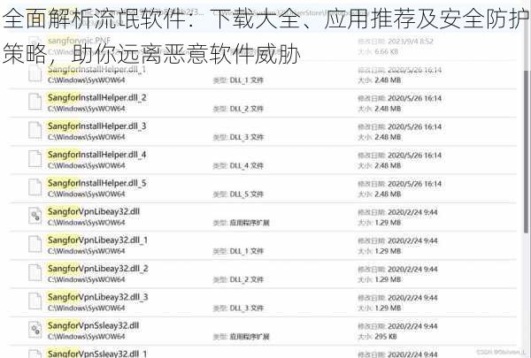 全面解析流氓软件:下载大全、应用推荐及安全防护策略,助你远离恶意软件威胁