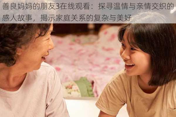 善良妈妈的朋友3在线观看:探寻温情与亲情交织的感人故事,揭示家庭关系的复杂与美好